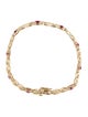 Bracelet 14K 1.59ctw Ruby & Diamond Link Bracelet