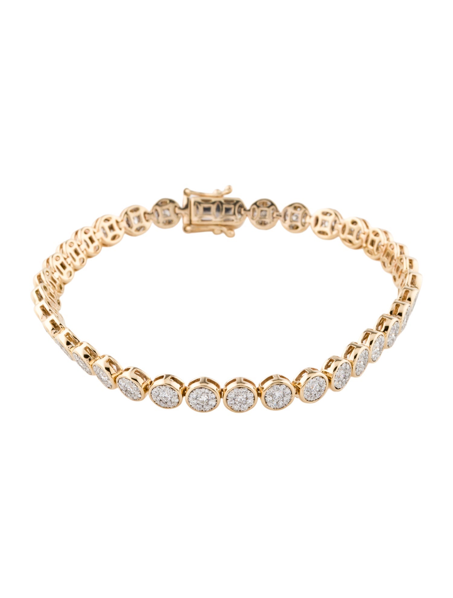 Bracelet 14K 1.84ctw Diamond Tennis Bracelet
