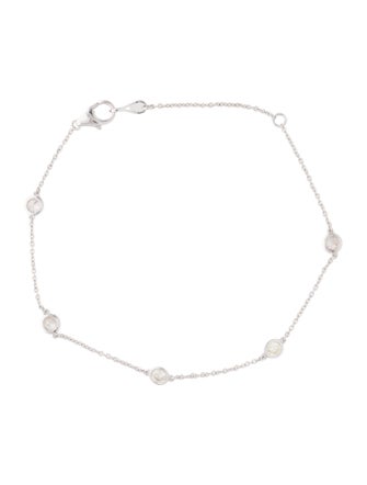 Bracelet 14K Diamond Station Bracelet