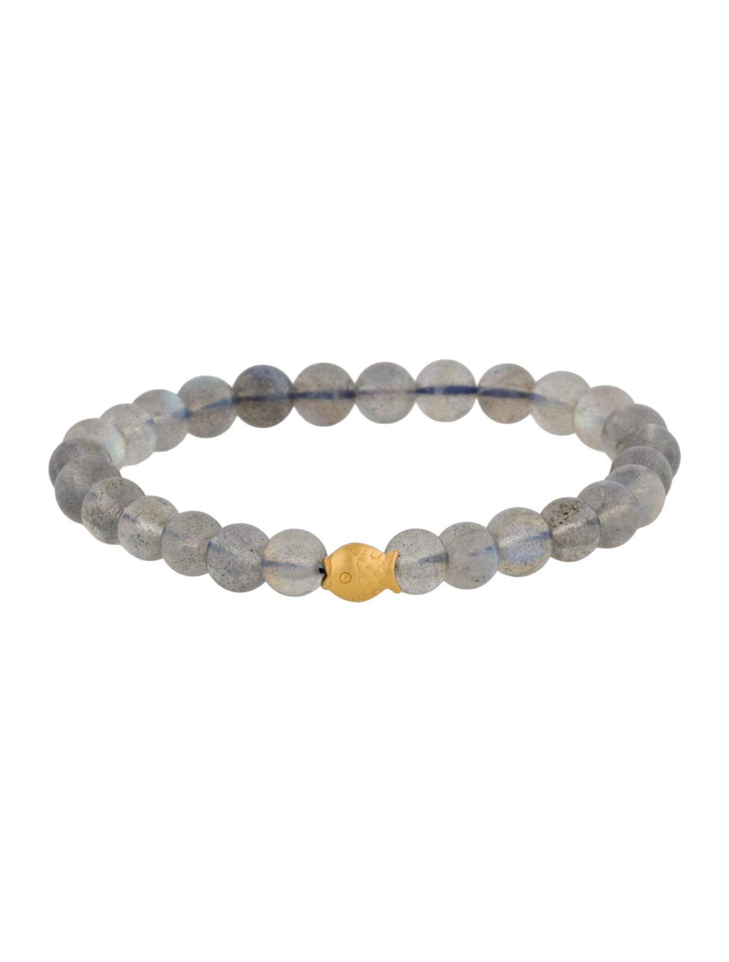 Bracelet 24K Labradorite Bead