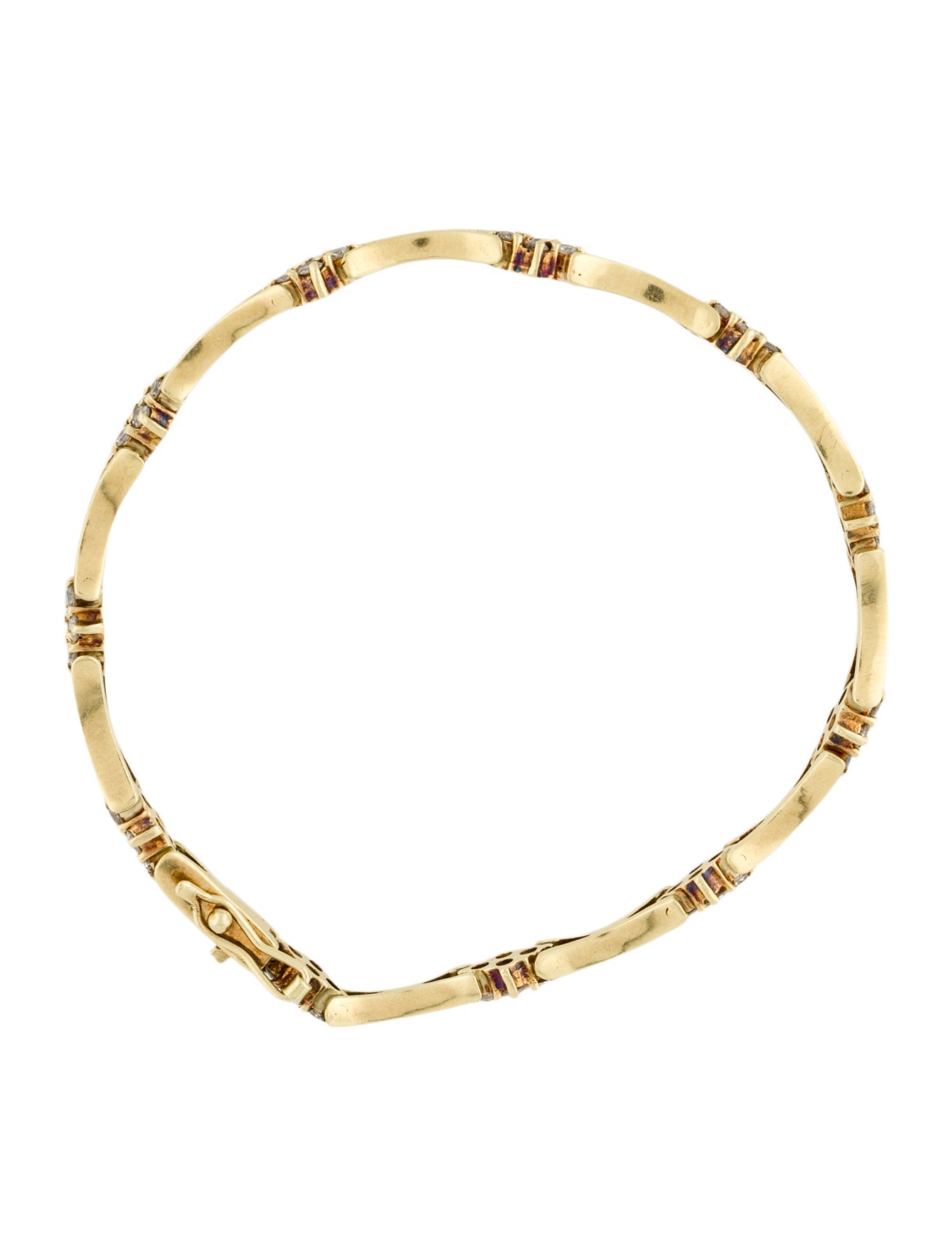 Bracelet 14K 1.10ctw Diamond Tennis Bracelet