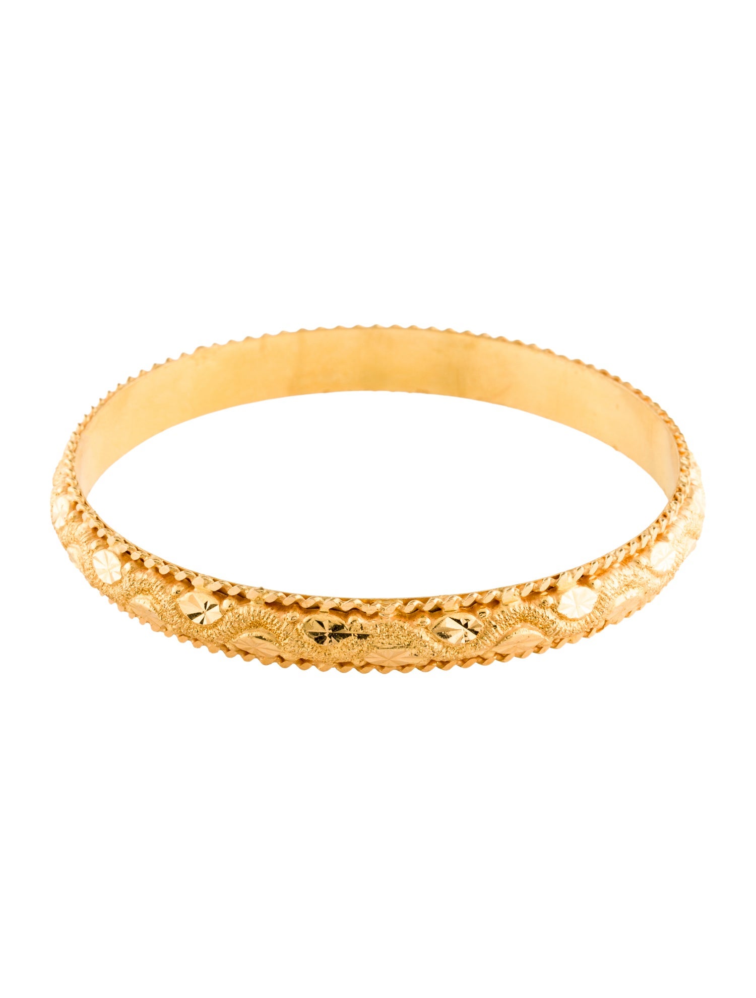 Bracelet 22K Ornate Bangle Bracelet