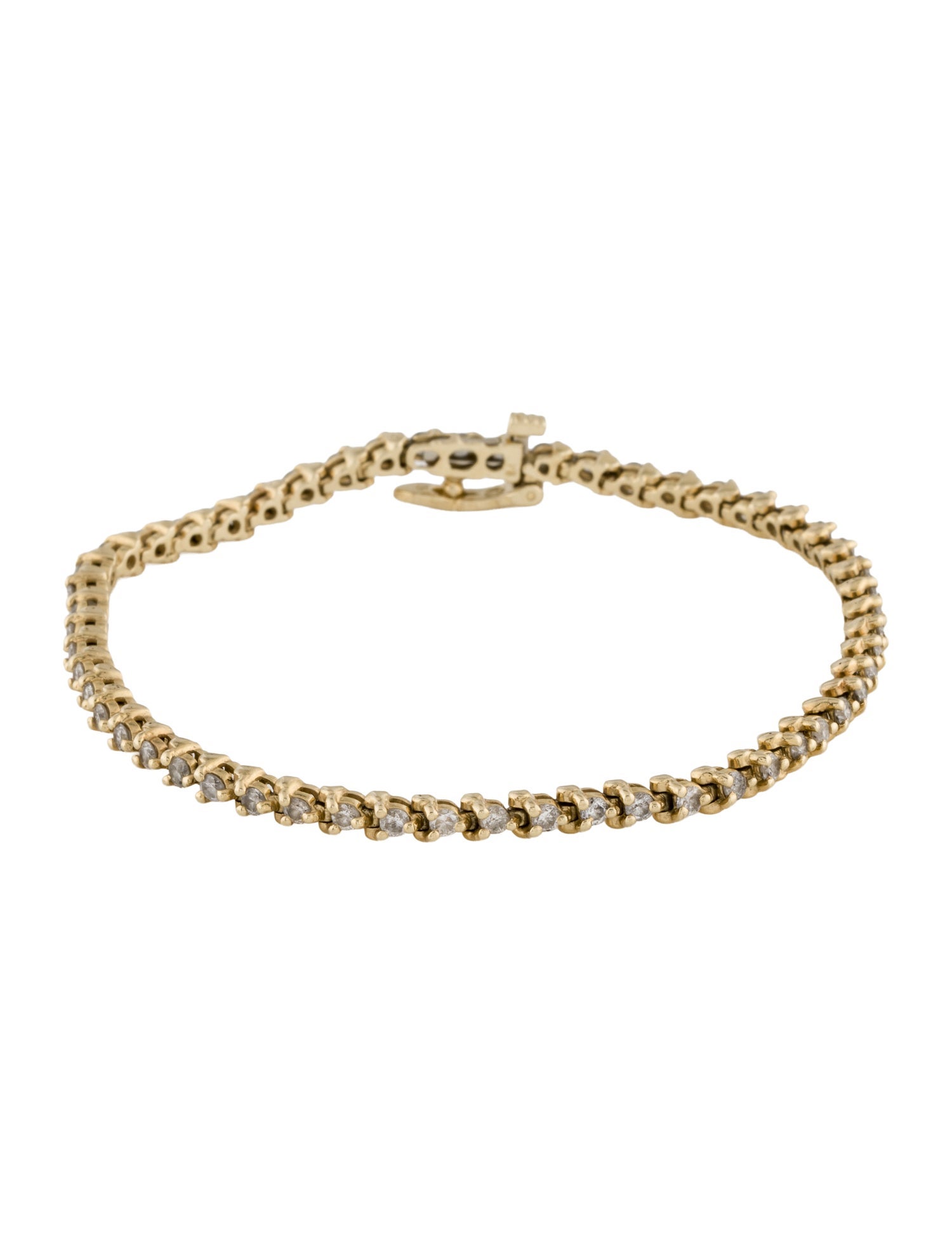 Bracelet 14K 1.62ctw Diamond Tennis Bracelet