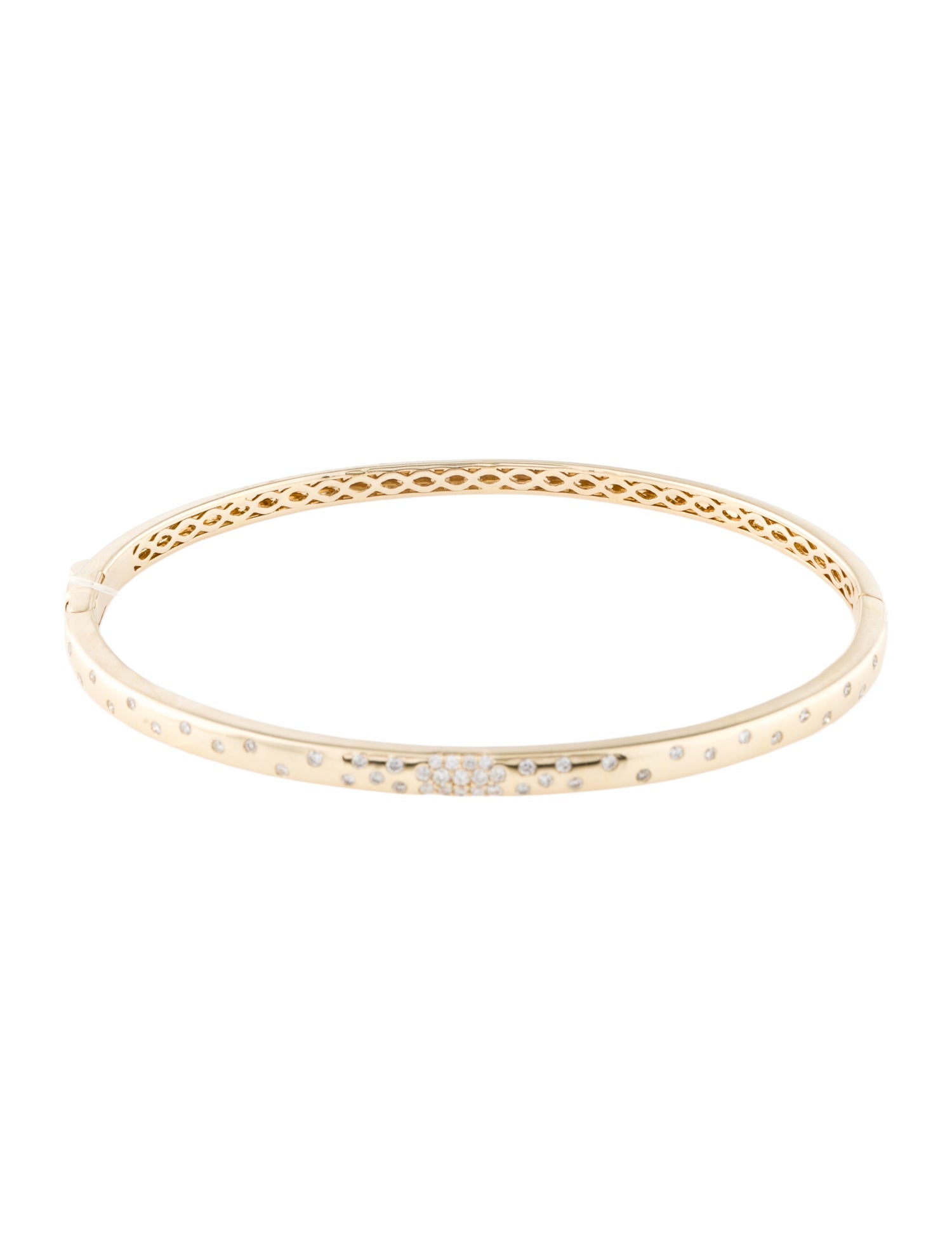 Bracelet 14K Diamond Bangle