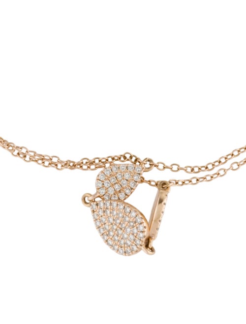 Bracelet 14K Diamond Hand Chain