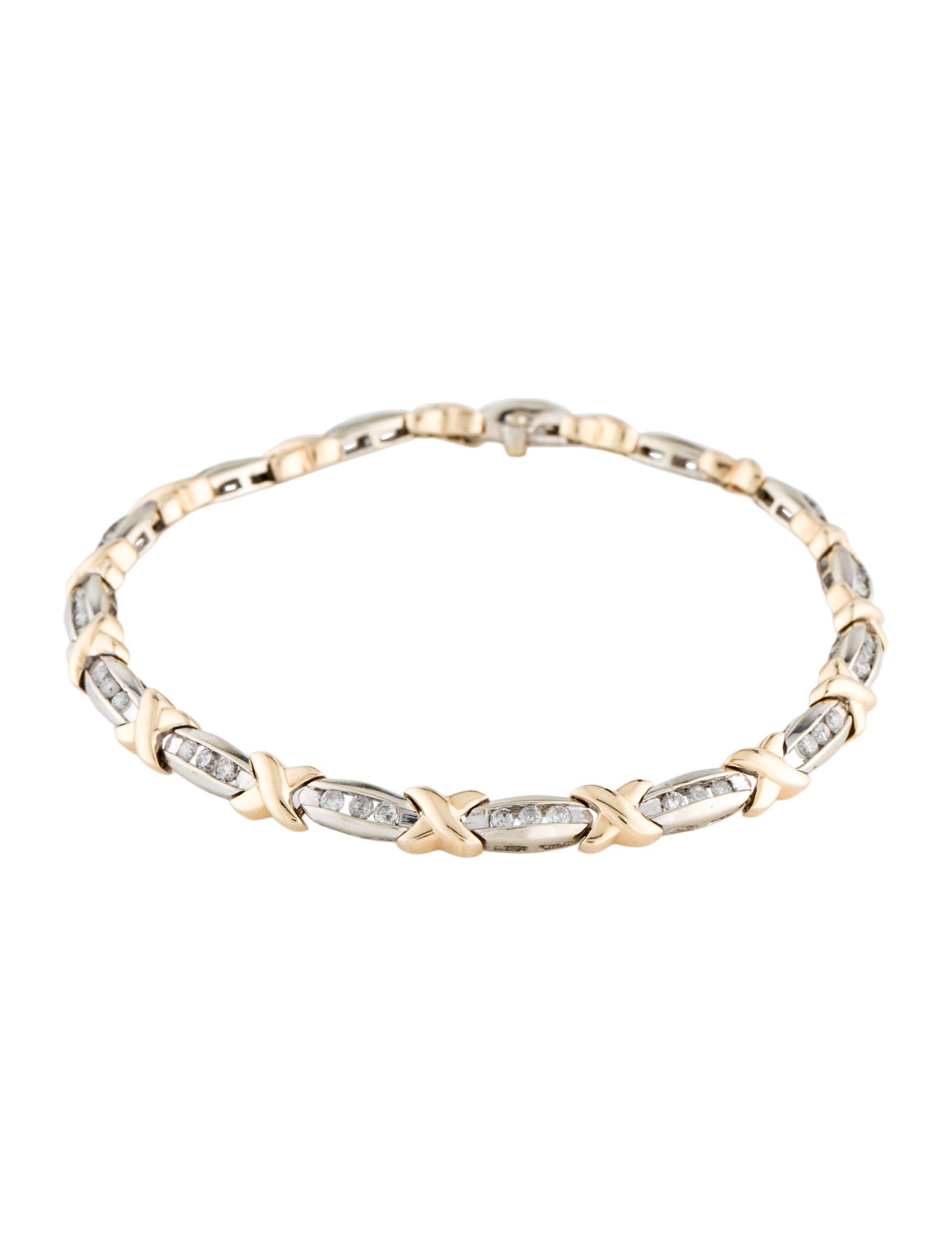 Bracelet 14K Diamond Link