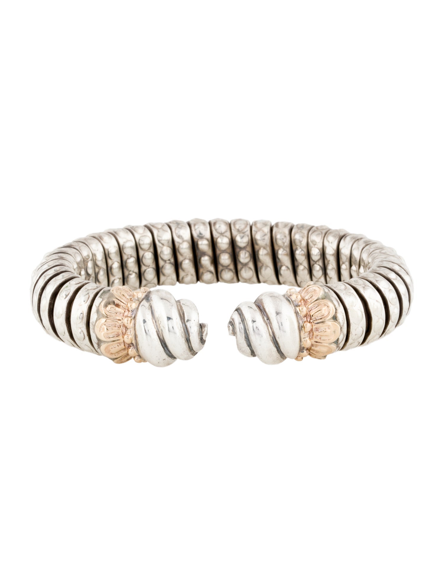Bracelet Alwand Vahan Two-Tone Cuff Bracelet