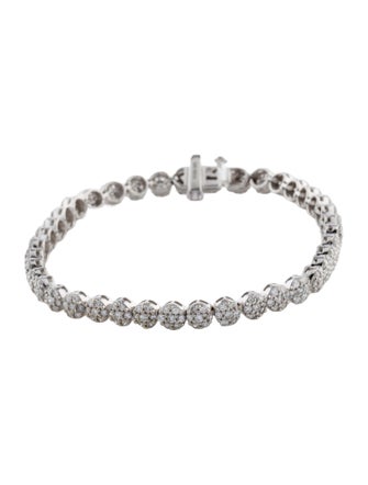 Bracelet 14K 3.42ctw Diamond Link Bracelet