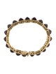 Bracelet 18K Garnet Link Bracelet