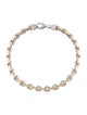 Bracelet 14K Two-Tone Reversable Link Bracelet