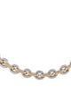 Bracelet 14K Two-Tone Reversable Link Bracelet