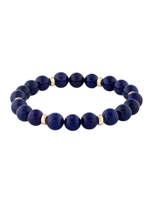 Bracelet 14K Lapis Lazuli Bead Bracelet