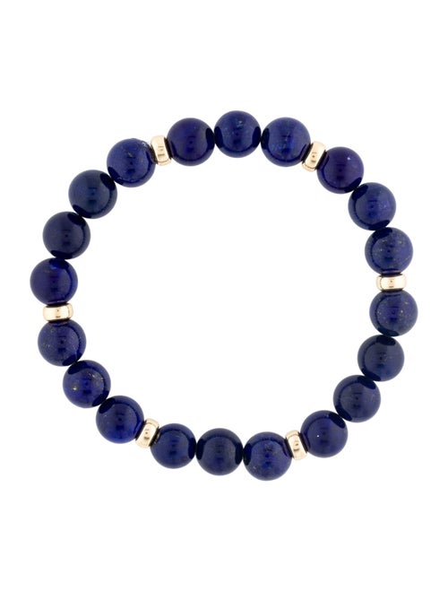 Bracelet 14K Lapis Lazuli Bead Bracelet