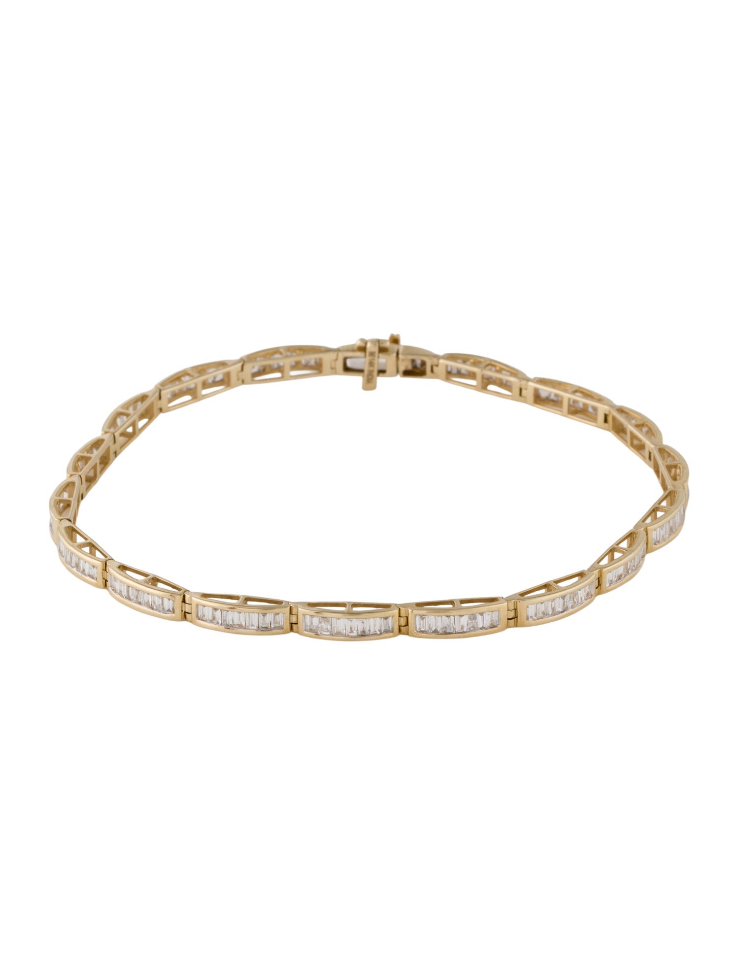 Bracelet 14K 2.50ctw Lab-Grown Diamond Link Bracelet