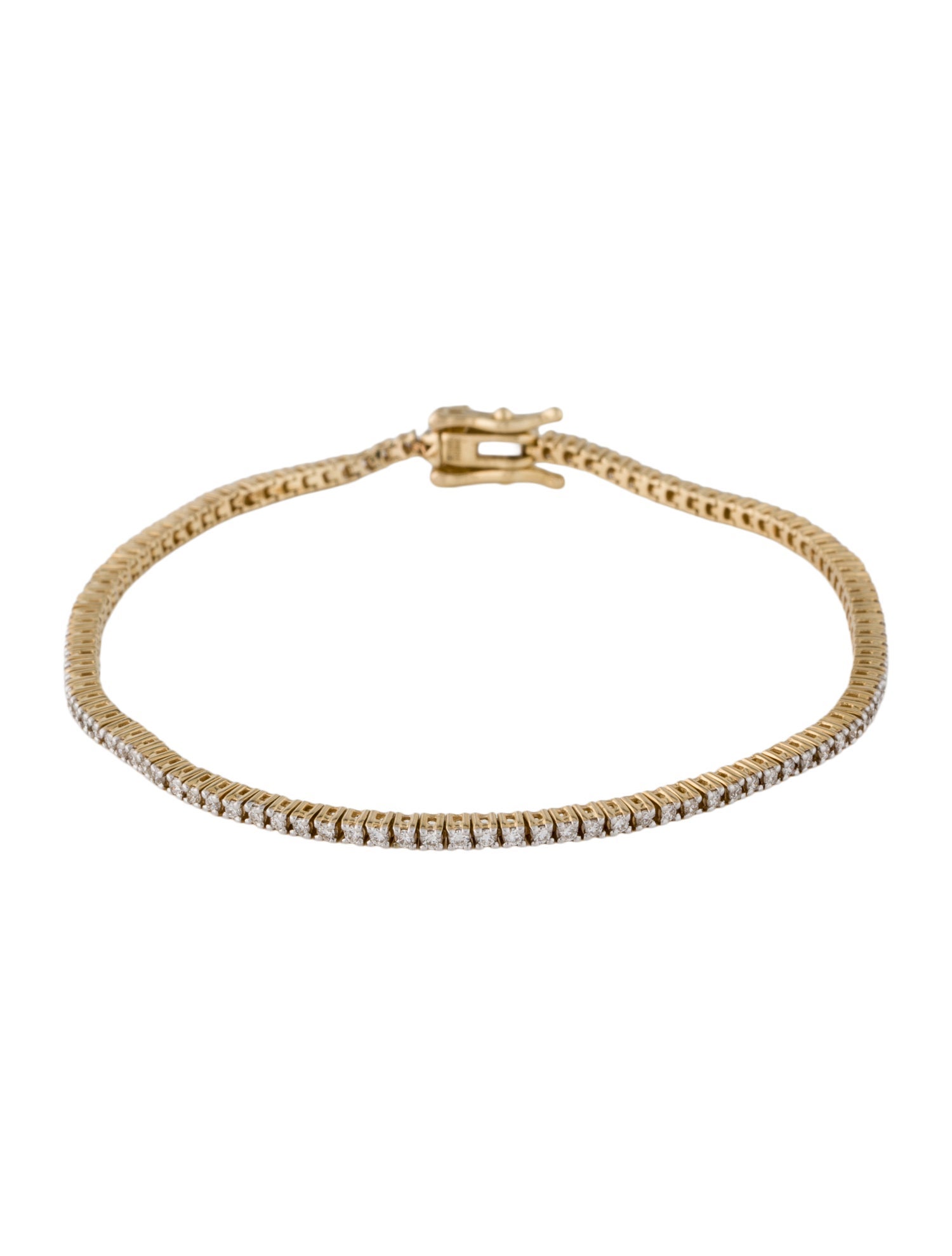 Bracelet 14K 1.00ctw Lab-Grown Diamond Link Bracelet