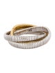 Bracelet 18K Two-Tone Tubogas Rolling Bangle
