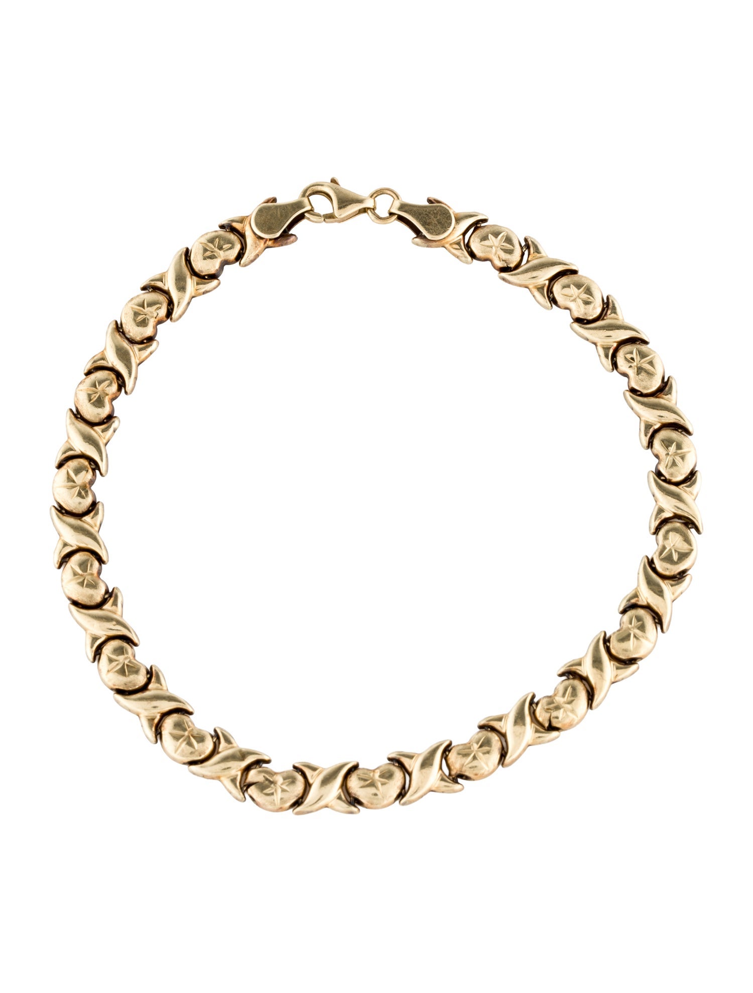 Bracelet 10K Link Bracelet