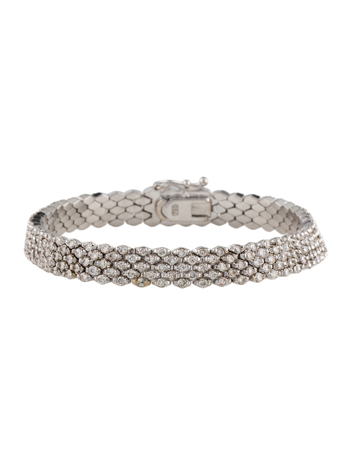 Bracelet 18K 3.75ctw Diamond Link Bracelet