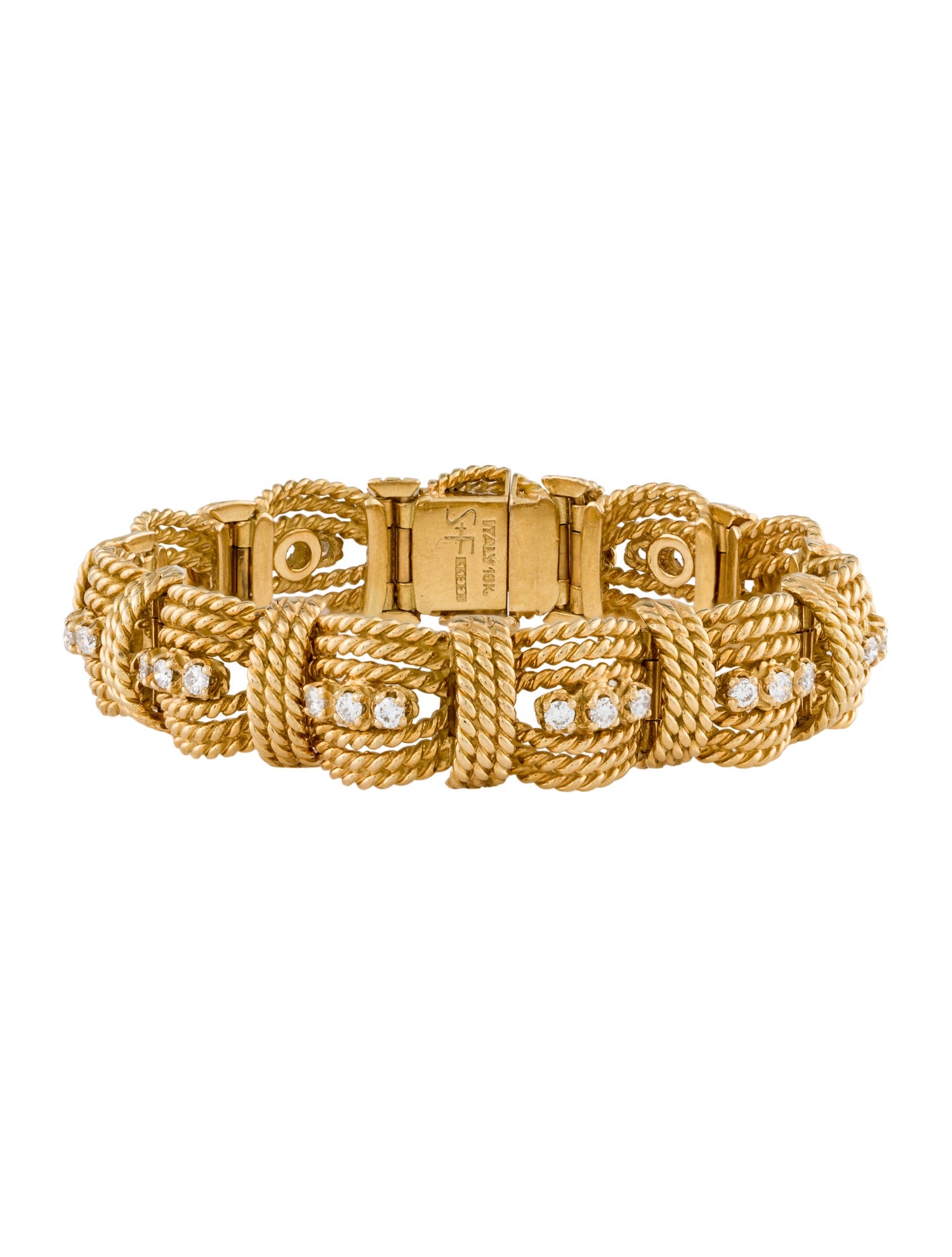 Bracelet 18K 1.32ctw Diamond