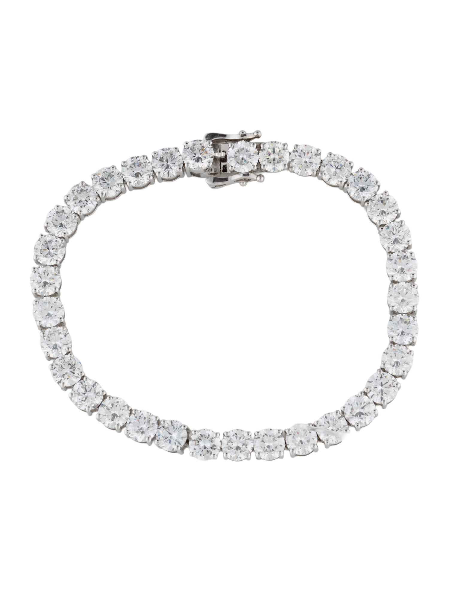 Bracelet 14K 17.49ctw Lab-Grown Diamond Tennis