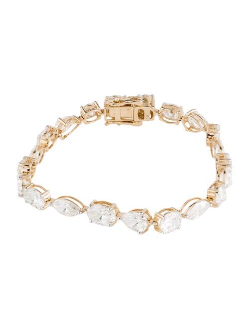 Bracelet 14K 10.18ctw Lab-Grown Diamond Tennis Bracelet