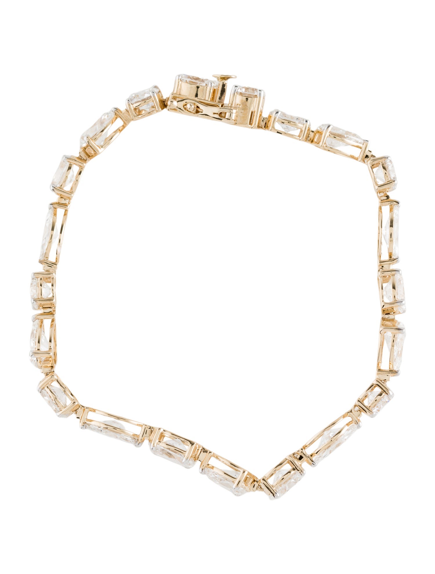 Bracelet 14K 10.18ctw Lab-Grown Diamond Tennis