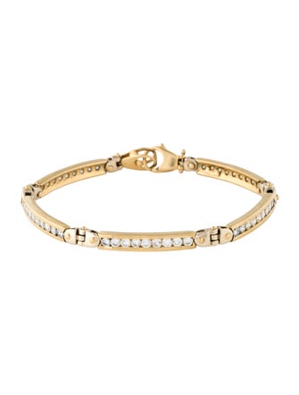 Bracelet 18K 2.92ctw Diamond Link Bracelet