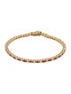 Bracelet 14K Ruby & Diamond Tennis Link Bracelet