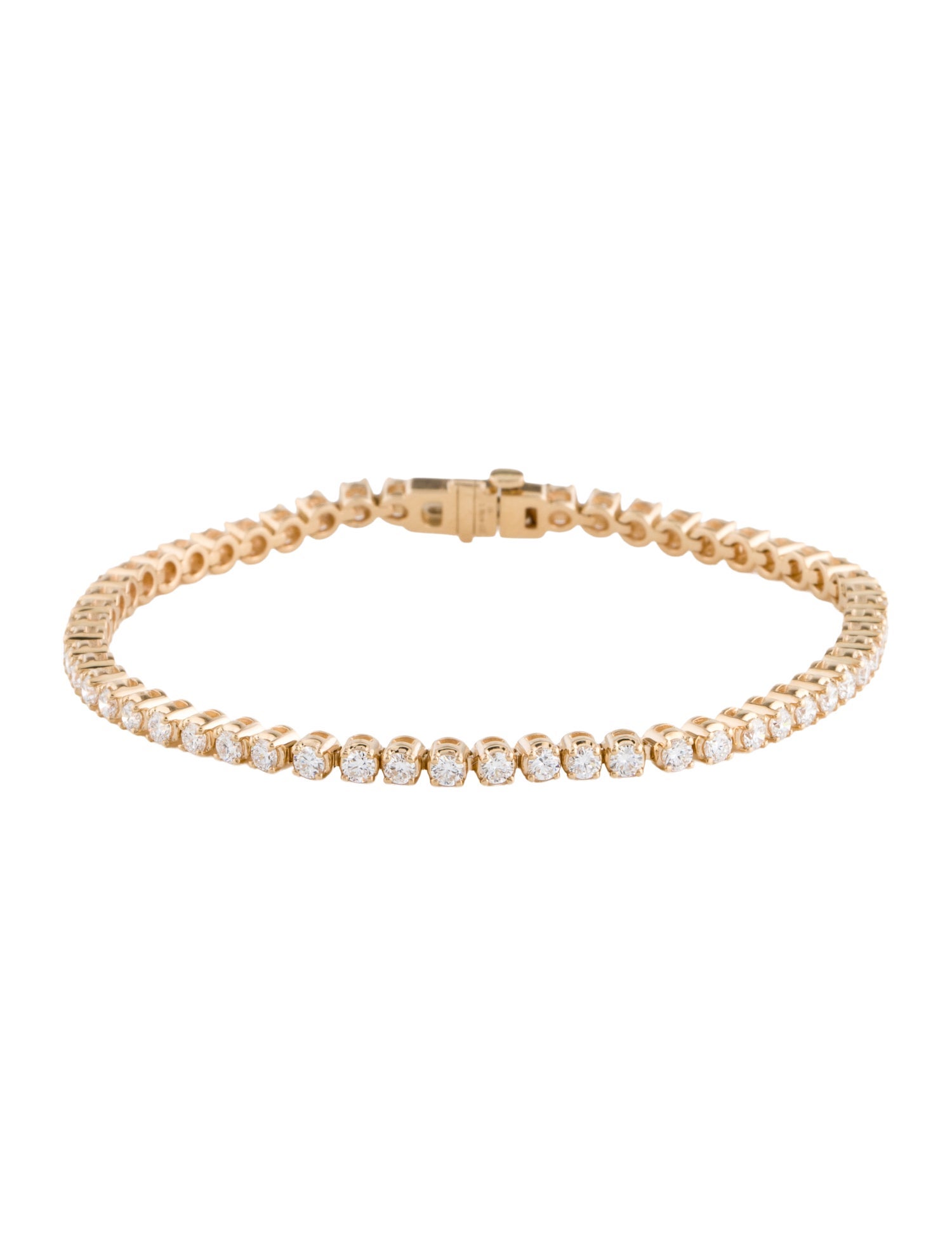 Bracelet 14K 3.00ctw Lab-Grown Diamond Tennis Bracelet