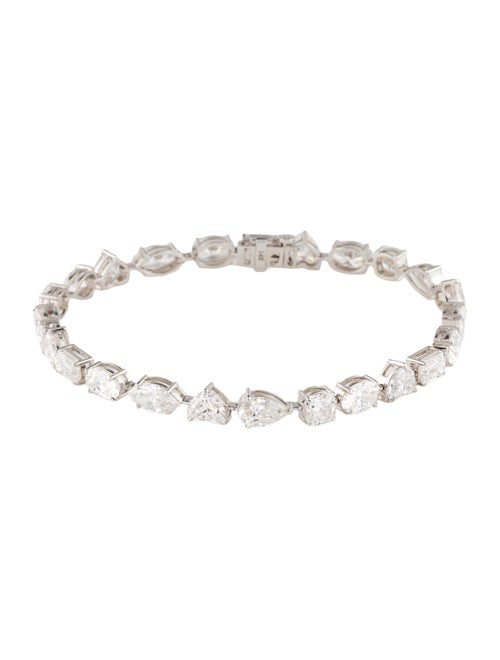 Bracelet 14K 18.42ctw Lab-Grown Diamond Link Bracelet