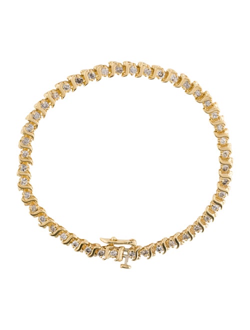 Bracelet 14K 1.67ctw Diamond Link Bracelet