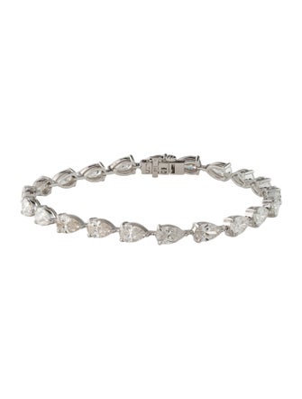 Bracelet 14K 12.99ctw Lab-Grown Diamond Line Bracelet