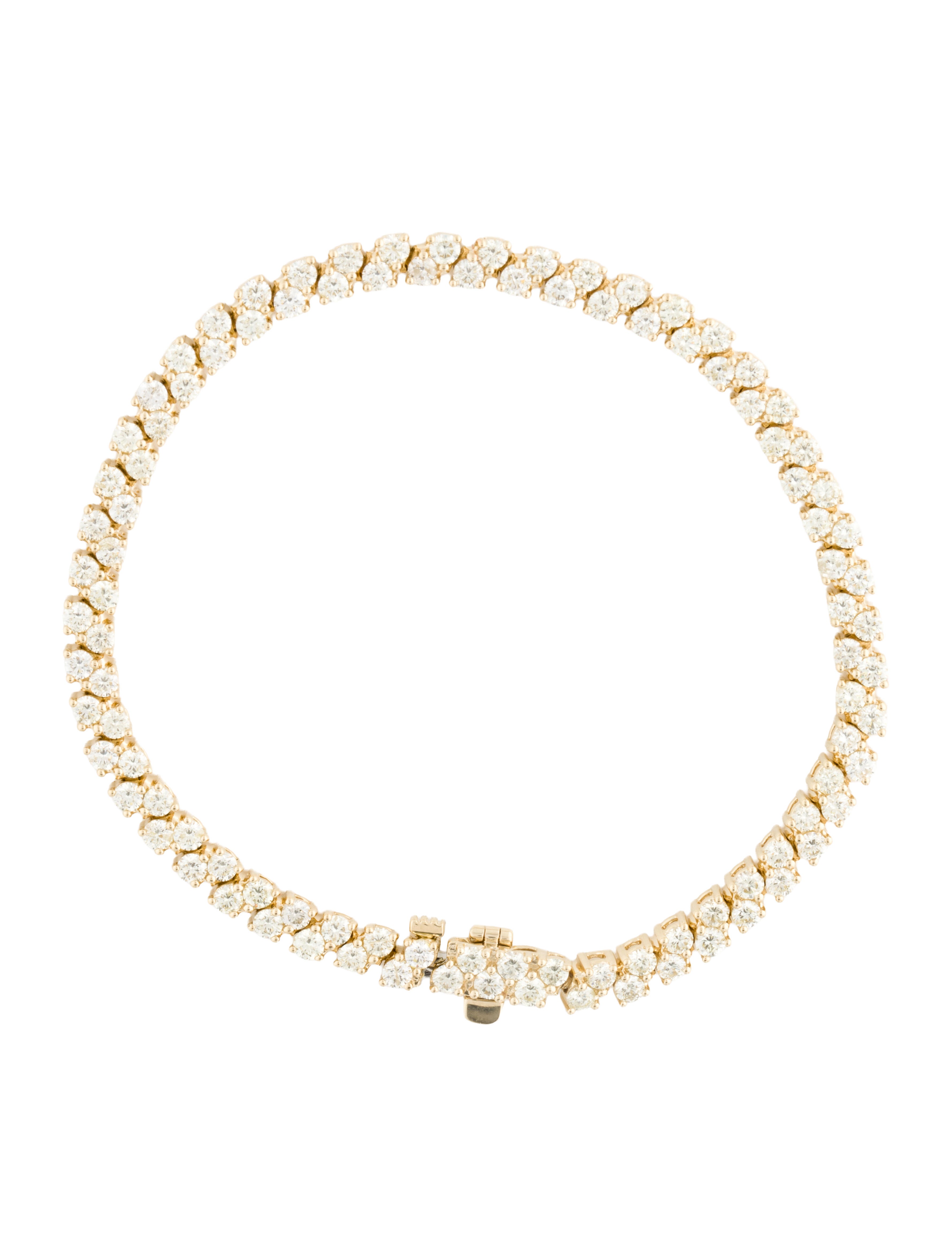 Bracelet 14K 4.75ctw Diamond Link Bracelet