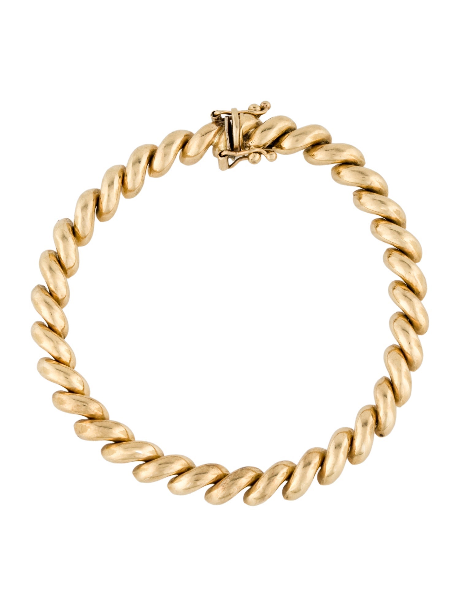 Bracelet 14k San Marco Chain Link Bracelet