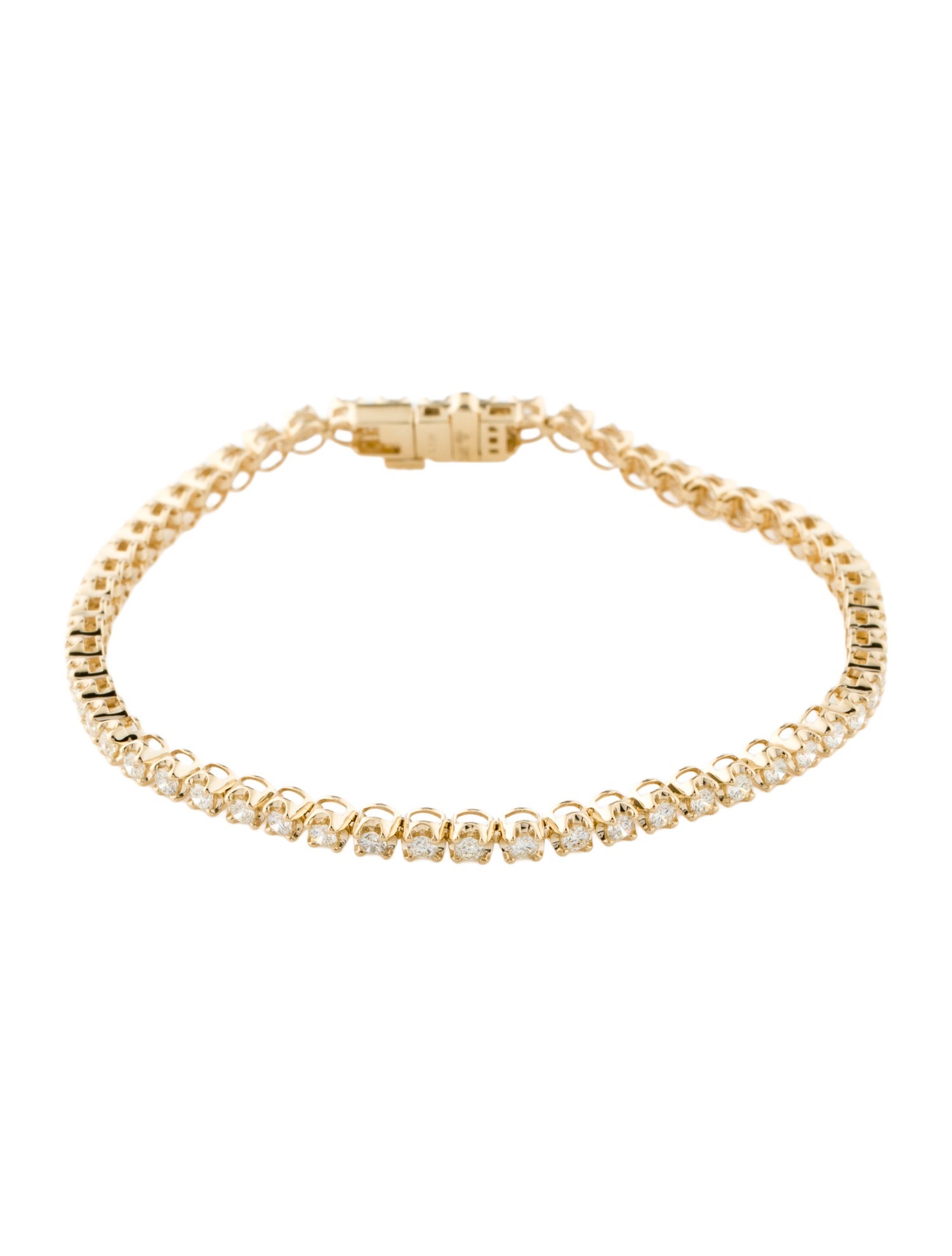 Bracelet 14K 1.90ctw Diamond Tennis Bracelet