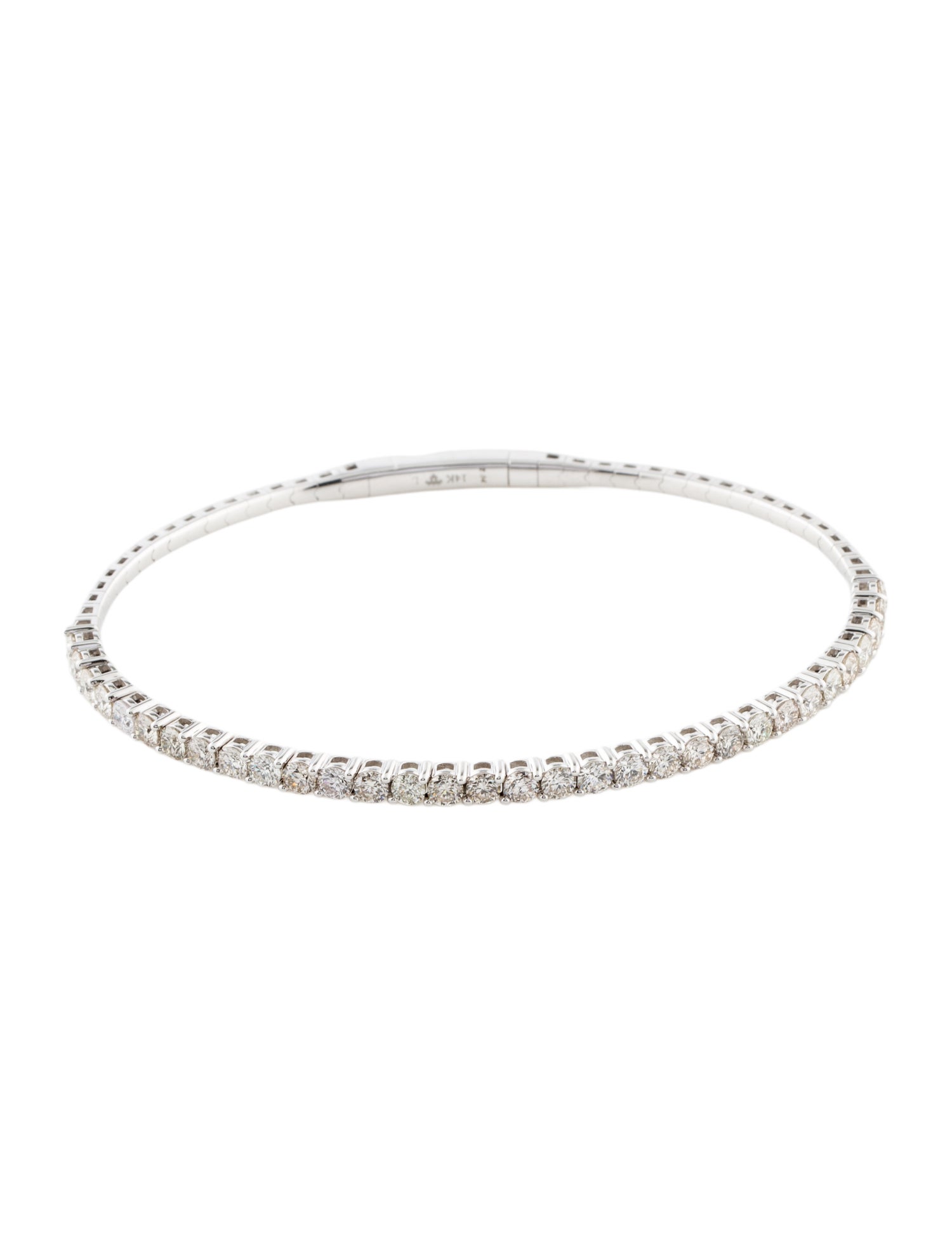 Bracelet 14K 2.84ctw Diamond Bangle