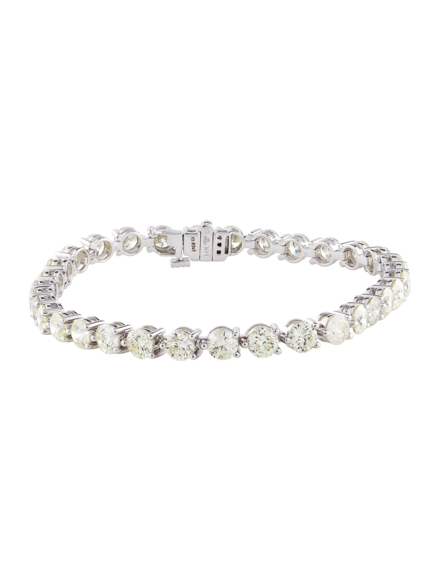 Bracelet 14K 10.30ctw Diamond Tennis Bracelet