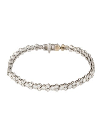 Bracelet 14K 6.60ctw Lab-Grown Diamond Tennis Bracelet