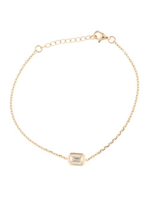 Bracelet 14K Diamond Single Station Bracelet