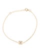 Bracelet 14K Diamond Single Station Bracelet