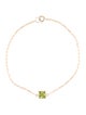 Bracelet 14K Peridot Station Bracelet