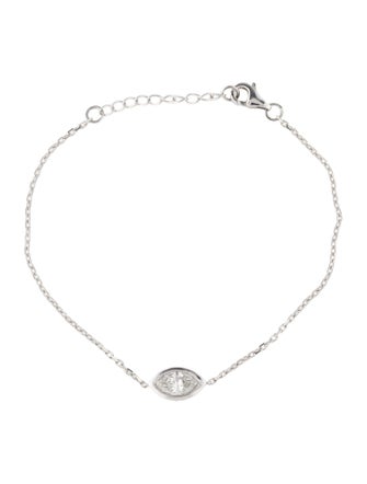 Bracelet 14K Diamond Station Bracelet