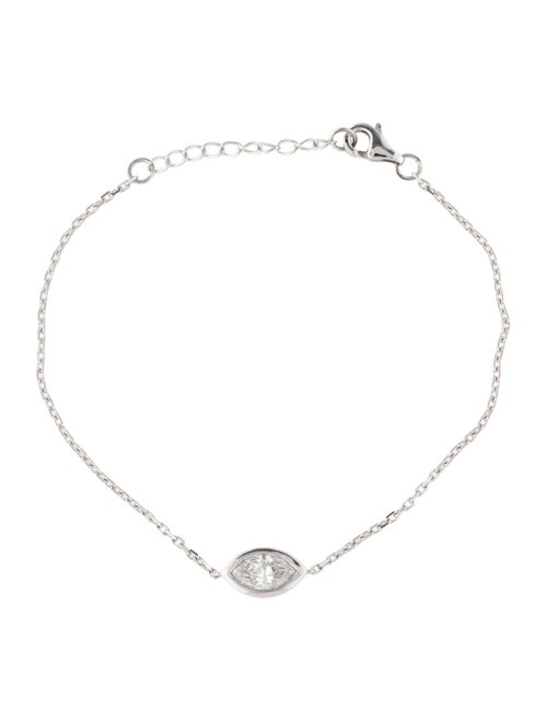 Bracelet 14K Diamond Station Bracelet