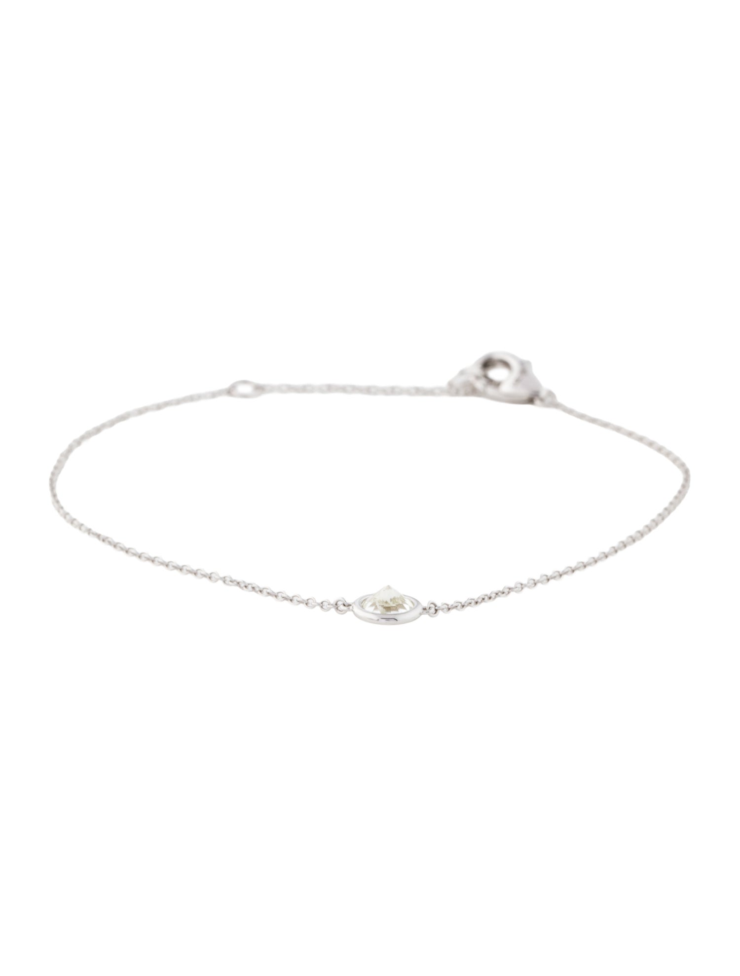 Bracelet 14K Diamond Single Station