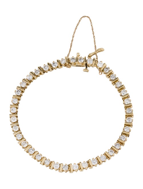 Bracelet 14K 3.70ctw Diamond Tennis Bracelet