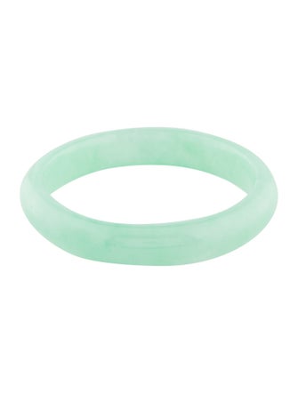 Bracelet Carved Dyed Jadeite Bangle