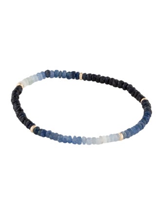 Bracelet 14K Sapphire Stretch Bracelet