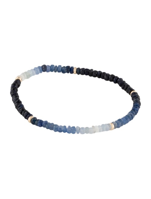 Bracelet 14K Sapphire Stretch Bracelet