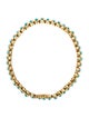 Bracelet 18K 7.26ctw Turquoise Link Bracelet