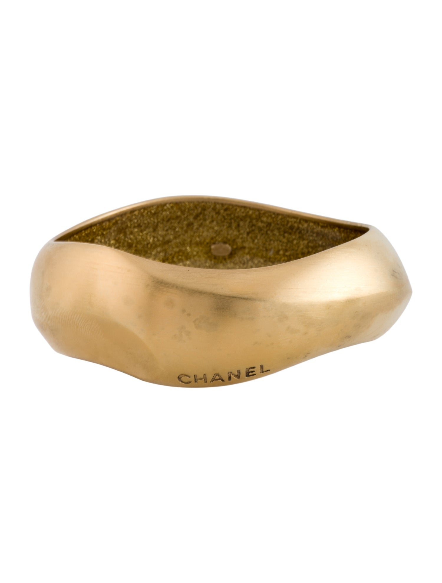 Chanel Wavy Bangle Bracelet